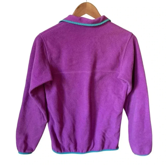 Patagonia Women's Lightweight Synchilla Snap-T Pullover Rubellite Pink size XXS - Picture 3 of 8